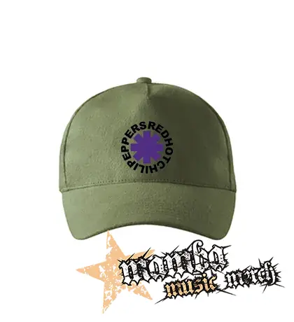 RED HOT CHILI PEPPERS - Asterix Purple - olivová šiltovka "khaki"