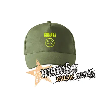 RIHANNA - olivová šiltovka "khaki"