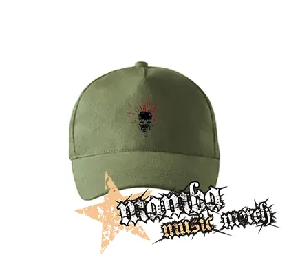 SKULL RAYS - olivová šiltovka "khaki"