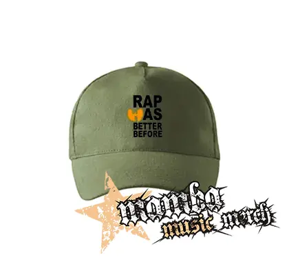 WU TANG CLAN - Rap Was Better Before - olivová šiltovka "khaki"