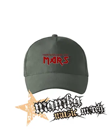 30 SECONDS TO MARS - Iron Maiden Logo - šiltovka vo farbe tmavá bridlica