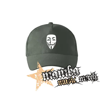 ANONYMOUS - šiltovka vo farbe tmavá bridlica