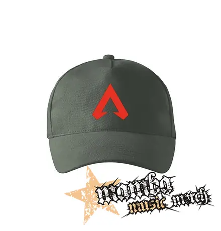 APEX LEGENDS - Red Logo - šiltovka vo farbe tmavá bridlica