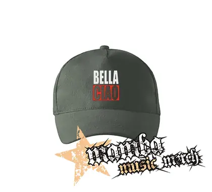 BELLA CIAO - šiltovka vo farbe tmavá bridlica