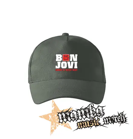 BON JOVI - Have A Nice Day - šiltovka vo farbe tmavá bridlica