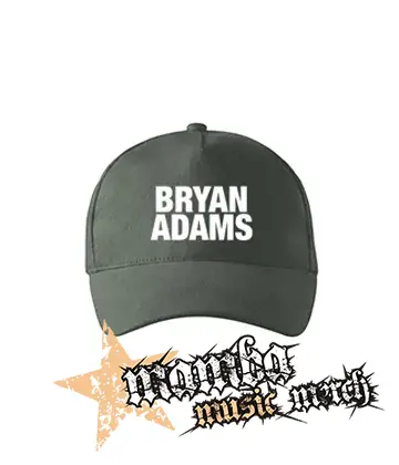 BRYAN ADAMS - Logo - šiltovka vo farbe tmavá bridlica