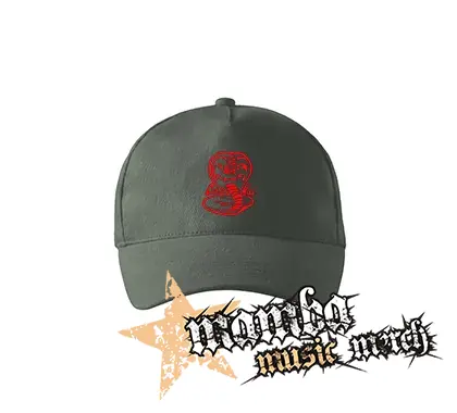 COBRA KAI - Red Cobra Logo - šiltovka vo farbe tmavá bridlica