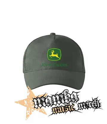 JOHN DEERE - Logo Yellow Green - šiltovka vo farbe tmavá bridlica