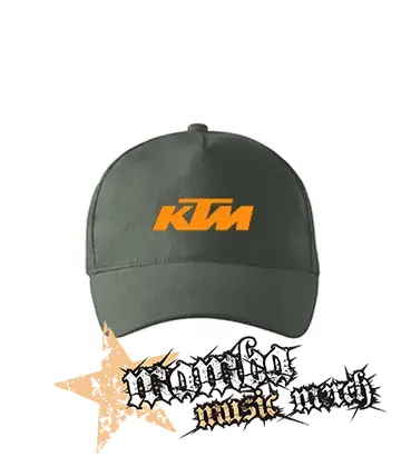 KTM - Orange Logo - šiltovka vo farbe tmavá bridlica