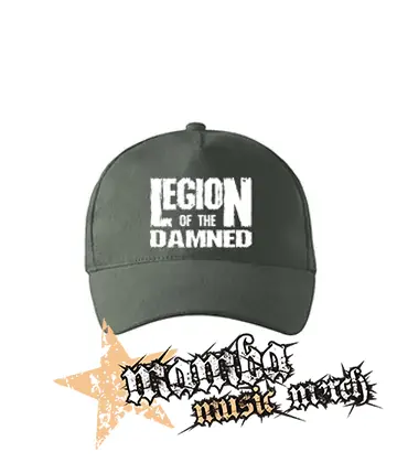 LEGION OF THE DAMNED - Logo - šiltovka vo farbe tmavá bridlica