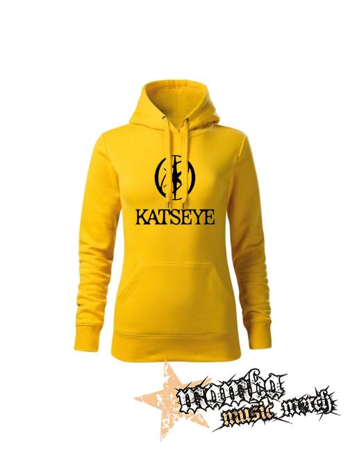 KATSEYE - Logo Crest - žltá dámska mikina