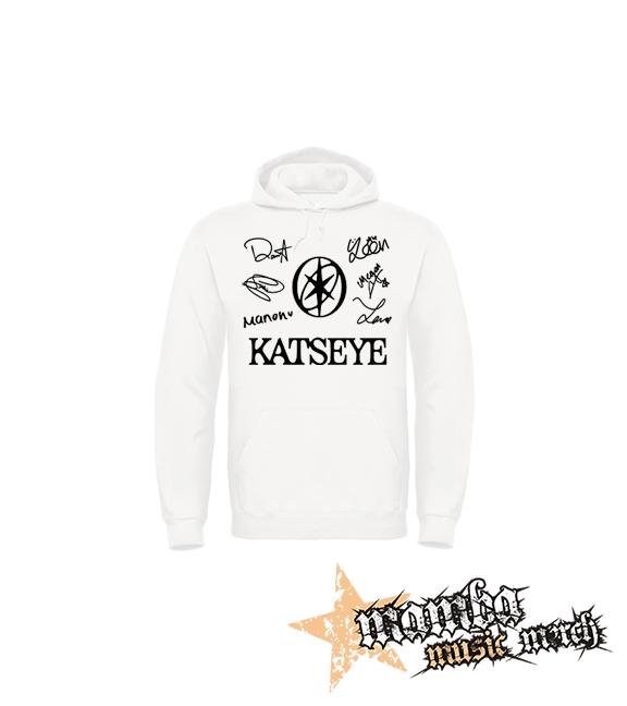 KATSEYE - Logo Signature - biela pánska mikina