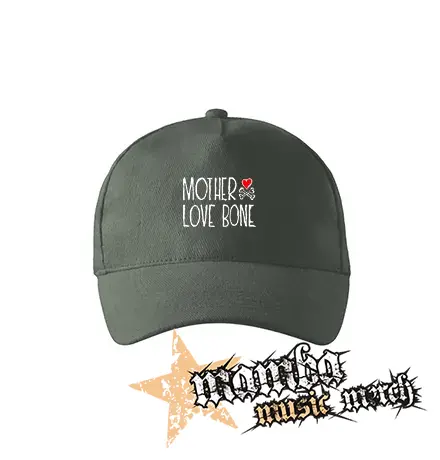 MOTHER LOVE BONE - Logo - šiltovka vo farbe tmavá bridlica