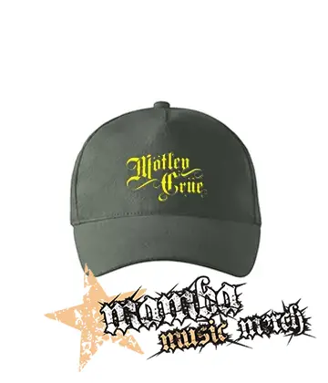 MOTLEY CRUE - Logo - šiltovka vo farbe tmavá bridlica