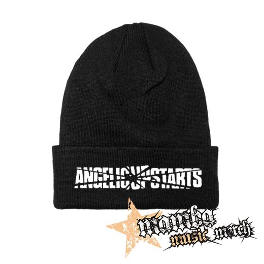 ANGELIC UPSTARTS - Logo White - zimná čiapka 