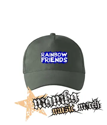 RAINBOW FRIENDS - šiltovka vo farbe tmavá bridlica