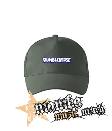 RUMBLEVERSE - Logo Blue - šiltovka vo farbe tmavá bridlica