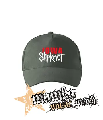 SLIPKNOT - Iowa - šiltovka vo farbe tmavá bridlica