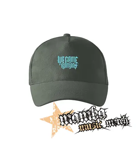 WE CAME AS ROMANS - Cyan Logo - šiltovka vo farbe tmavá bridlica