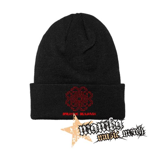 BREAKING BENJAMIN - Red Logo Crest - zimná čiapka 