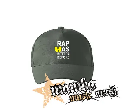 WU TANG CLAN - Rap Was Better Before - šiltovka vo farbe tmavá bridlica