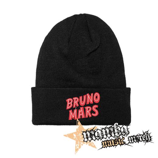 BRUNO MARS - Logo - zimná čiapka 