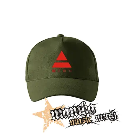 30 SECONDS TO MARS - Red Triad - zelená šiltovka "military green"