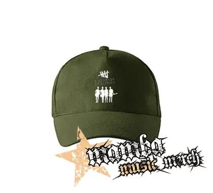 5 SECONDS OF SUMMER - Logo & Band - zelená šiltovka "military green"