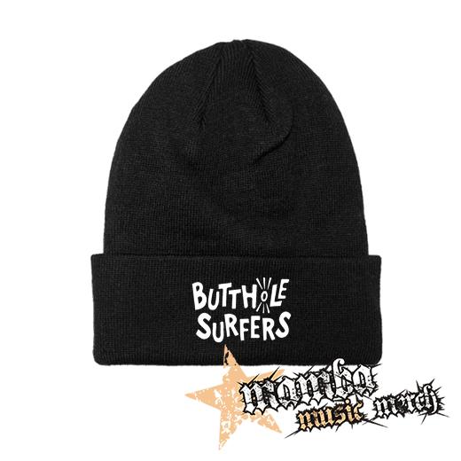 BUTTHOLE SURFERS - Logo White - zimná čiapka 