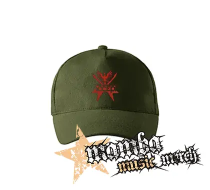 ACCEPT - Red Sign - zelená šiltovka "military green"