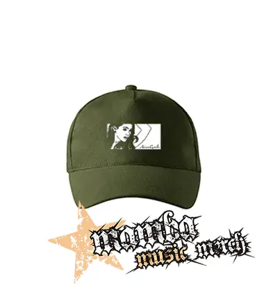 ARIANA GRANDE - Portrait 4 - zelená šiltovka "military green"