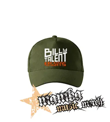 BILLY TALENT - Afraid Of Heights - zelená šiltovka "military green"