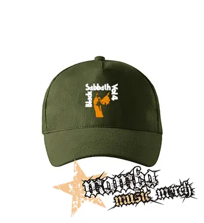 BLACK SABBATH - Vol.4 - zelená šiltovka "military green"
