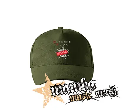 DEPECHE MODE - Wrong - zelená šiltovka "military green"