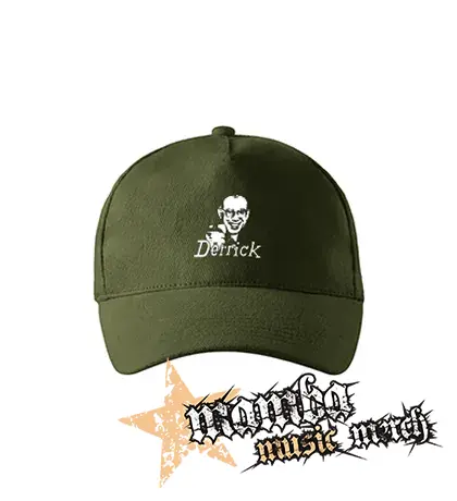 DERRICK - zelená šiltovka "military green"