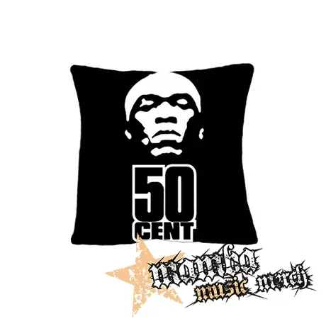 50 CENT - Logo Portrait - vankúš