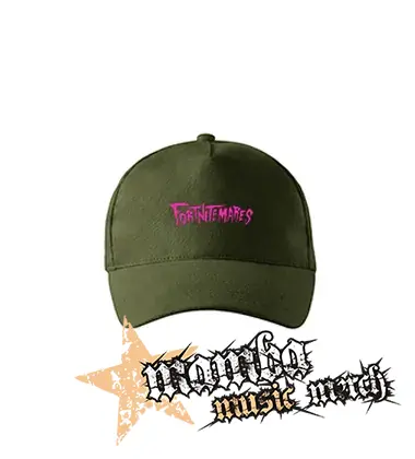 FORTNITEMARES - Logo - zelená šiltovka "military green"