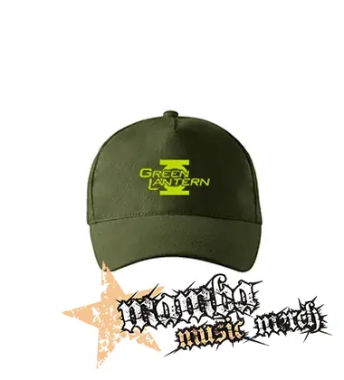 GREEN LANTERN - Logo Motive 2 - zelená šiltovka "military green"