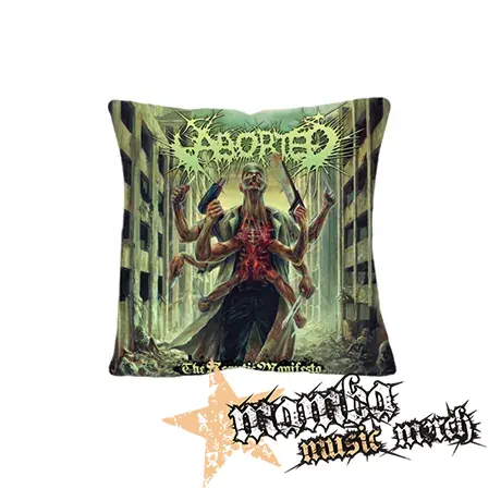 ABORTED - The Necrotic Manifesto - vankúš