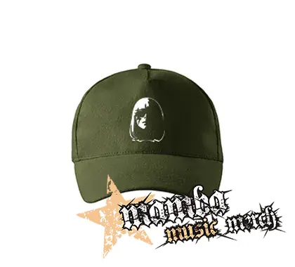 LADY GAGA - Portrait - zelená šiltovka "military green"
