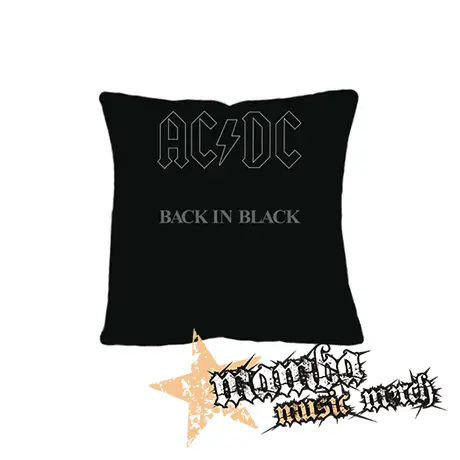 ACDC - Back In Black - vankúš