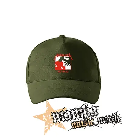 METALLICA - Kill Em All - zelená šiltovka "military green"