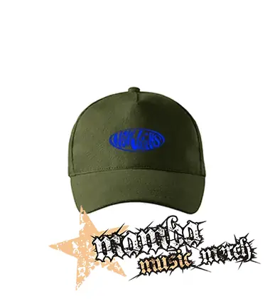 NEWJEANS - Blue Logo - zelená šiltovka "military green"