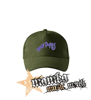 SPIN DOCTORS - Logo - zelená šiltovka "military green"