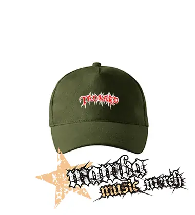 TANKARD - Logo - zelená šiltovka "military green"