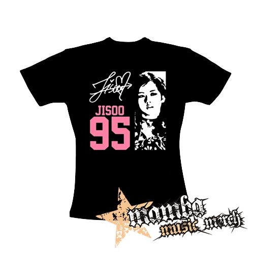 BLACKPINK - Jisoo 95 Signature Portrait - čierne dámske tričko