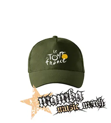 TOUR DE FRANCE - zelená šiltovka "military green"