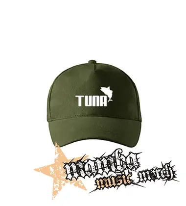 TUNA - zelená šiltovka "military green"