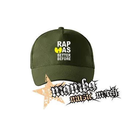 WU TANG CLAN - Rap Was Better Before - zelená šiltovka "military green"