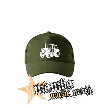 ZETOR - Traktor - zelená šiltovka "military green"